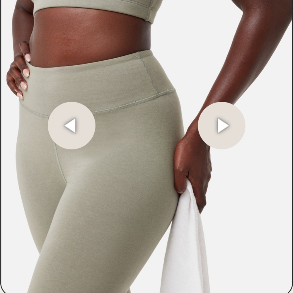 MATE The Label Organic Stretch Midi Leggings - Sage - Picture 4 of 13